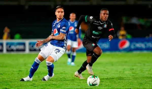 Millonarios decepcionó en su regreso al torneo doméstico y cayó ante un Once Caldas sumamente efectivo en ataque