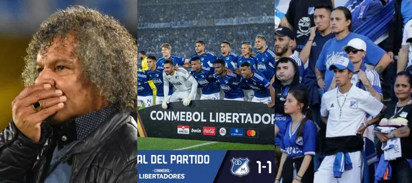 Millonarios empató 1-1 ante Atlético Mineiro en Copa Libertadores