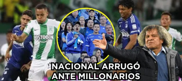 Millonarios empató 1-1 ante Atlético Nacional por Copa Colombia