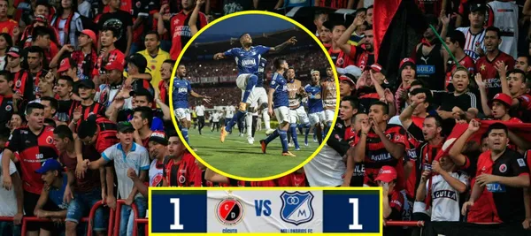 Millonarios empató 1-1 ante Cúcuta Deportivo y avanzó a la final de la Copa Colombia