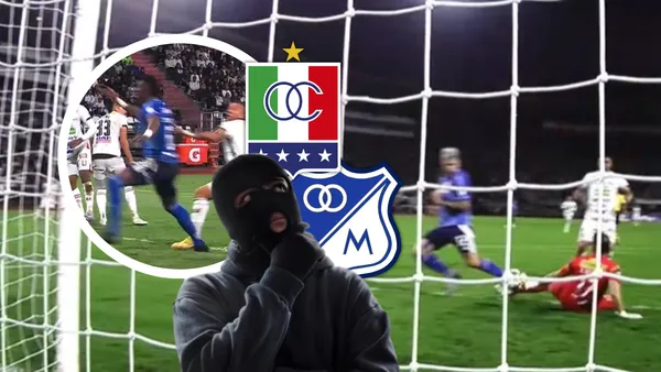 Millonarios empató 2-2 en Manizales, pero lo que más arde es el penal clarísimo que no les pitaron. ¡La foto lo dice todo!
