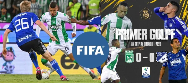 Millonarios empató sin goles ante Atlético Nacional en el primer partido que se jugó de la gran final del FPC