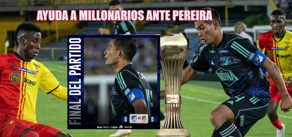 Millonarios empató sin goles ante Deportivo Pereira en la liga colombiana