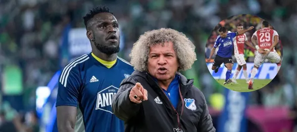 Millonarios está empatando sin goles ante Independiente Santa Fe por liga