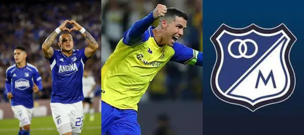 Millonarios está empatando parcialmente ante América MG de Brasil en Copa Sudamericana