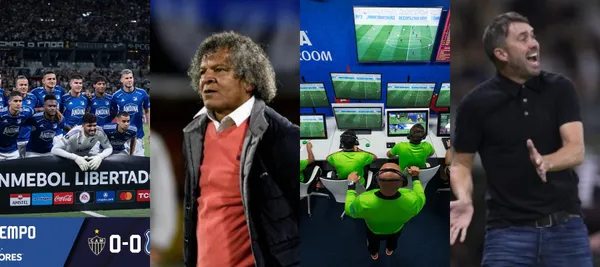 Millonarios está empatando parcialmente ante Atlético Mineiro en la Copa Libertadores