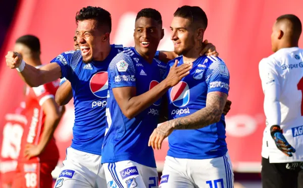 Millonarios F.C tiene confirmadas las bajas por lesión de los jugadores Juan Pablo Vargas y Kliver Moreno.