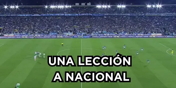 Millonarios FC en Bogotá le dio una lección a Atlético Nacional.