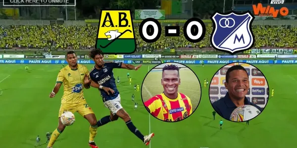 Millonarios FC contra el Atlético Bucaramanga en el Estadio Alfonso López