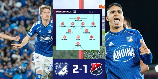 Millonarios FC finalista de la Liga BetPlay 2023-I.