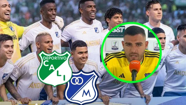 Millonarios FC Foto: Captura de Dimayor, MFC y Escudoteca