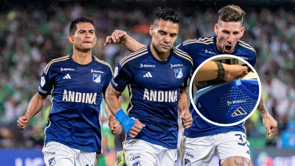 Millonarios FC Foto: Falcao y Captura de X