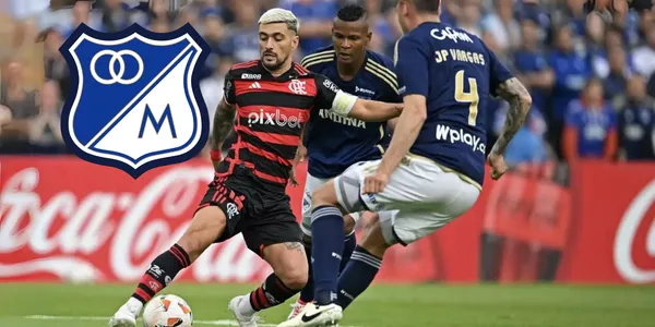 Millonarios FC jugó contra el Flamengo de Brasil. Foto tomada de Terra.