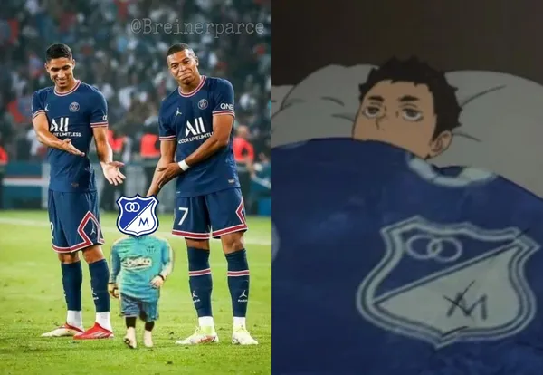 Millonarios FC quedó eliminado de la Copa Libertadores y en las redes sociales no paran de llegar los memes con motivo de burla por lo sucedido en Brasil.