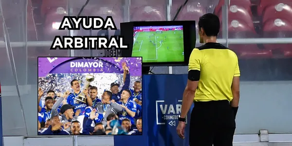 Millonarios FC recibió posible ayuda arbitral. Foto tomada de AS Colombia y Goal.com