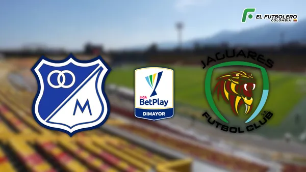 Millonarios FC vs Jaguares de Córdoba Foto: Escudoteca PN e IDRD