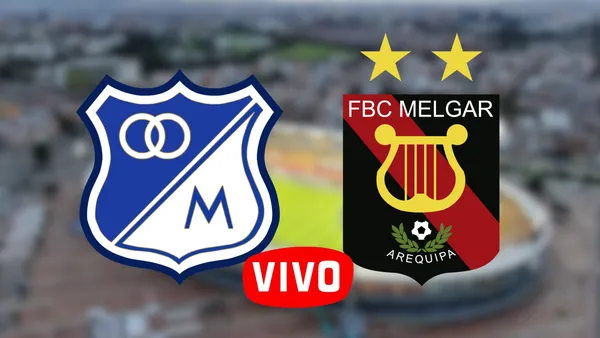 Millonarios FC vs Melgar Foto: Escudoteca y Alcaldía de Bogotá