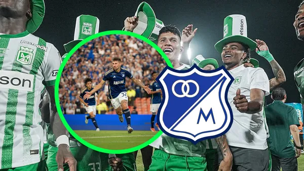 Millonarios FC y Atlético Nacional Foto: MFC y Nacionaloficial