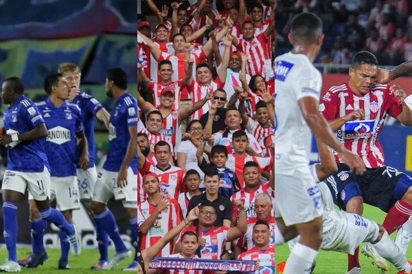 Millonarios ganó 1-0 ante Junior en el estadio Metropolitano de Barranquilla