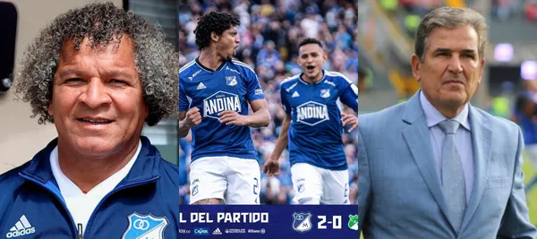 Millonarios ganó 2-0 ante el Deportivo Cali con una nómina alterna en el partido que se jugó en el estadio El Campín