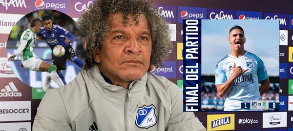 Millonarios ganó por la mínima diferencia con un gol de Daniel Cataño