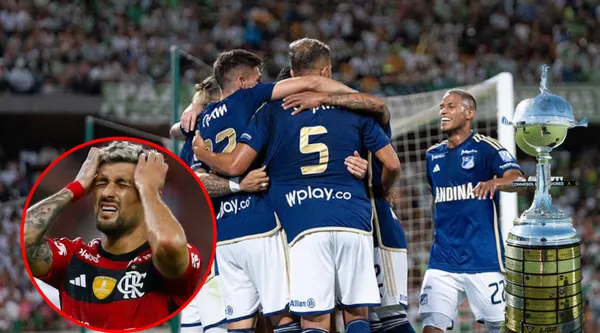 Millonarios hace parte del grupo donde está Flamengo de Brasil en Libertadores (Fotos: AS, One Football)