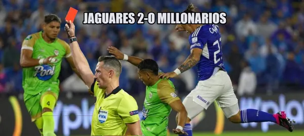 Millonarios insólitamente perdió 2-0 ante Jaguares de Córdoba en liga colombiana