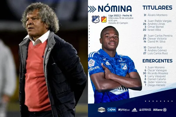 Millonarios jugará ante el Deportivo Pereira y uno de los jugadores que será inicialista es el más señalado por los hinchas y no es Daniel Ruiz