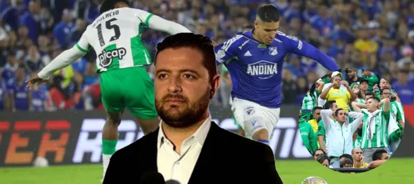 Millonarios le ganó 1-0 a Atlético Nacional en el estadio Atanasio Girardot por liga Betplay