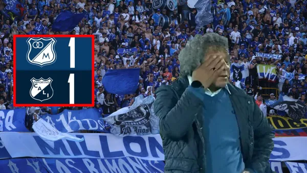 Millonarios no pudo pasar del empate ante Deportivo Cali