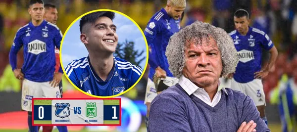 Millonarios perdió 1-0 ante Atlético Nacional en el estadio El Campín y se despidió esta temporada