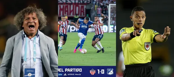 Millonarios perdió 1-0 ante Junior en el estadio Metropolitano de Barranquilla