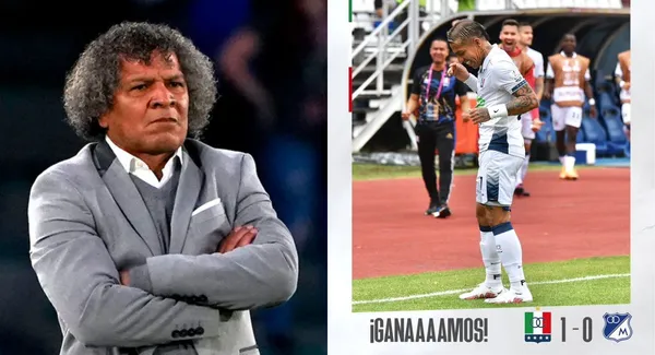 Millonarios perdió 1-0 ante Once Caldas en el partido que se disputó en el estadio Palogrande de Manizales