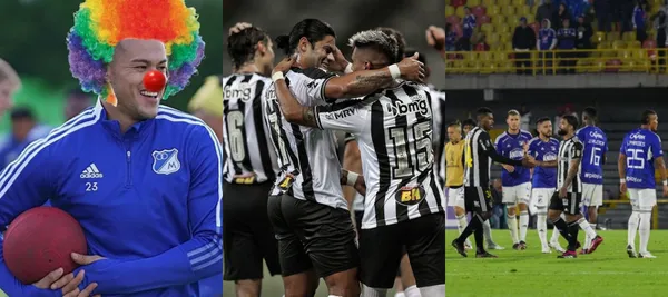 Millonarios perdió 3-1 ante Atlético Mineiro y quedó eliminado en la Copa Libertadores