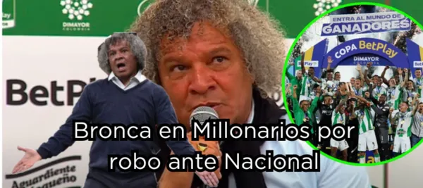 Millonarios perdió la gran final de la Copa Colombia con una ayuda a Nacional