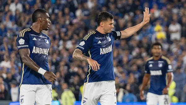 Millonarios pierde a una de sus figuras para el partido ante Junior. Foto: Instagram