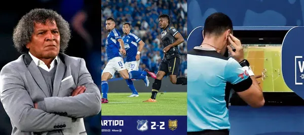 Millonarios no pudo ante Águilas Doradas y terminó empatando 2-2 en el estadio El Campín