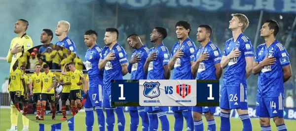 Millonarios no pudo ante Unión Magdalena y terminó empatando 1-1 en el estadio El Campín