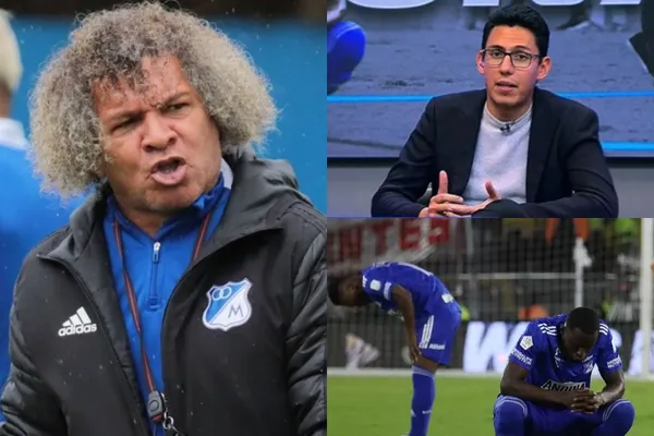 Millonarios quedó eliminado de la liga colombiana tras el empate 1-1 ante Santa Fe