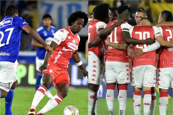 Millonarios quedó eliminado de la liga colombiana tras empatar ante Santa Fe en el último partido de los cuadrangulares semifinales