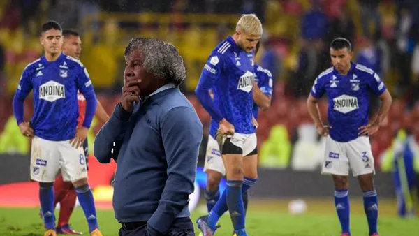 Millonarios recibió una nueva mala noticia tras derrota ante Once Caldas (Foto tomada de HSB y Semana)