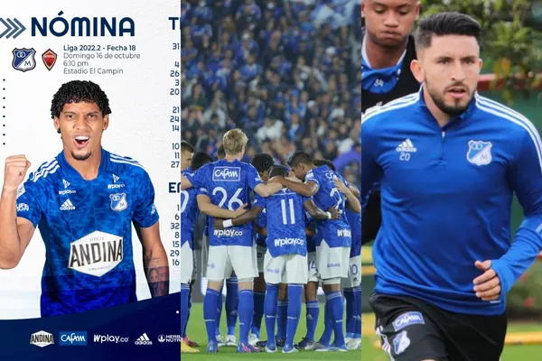 Millonarios se prepara para jugar ante Patriotas en el estadio El Campín y un jugador no merece ser titular