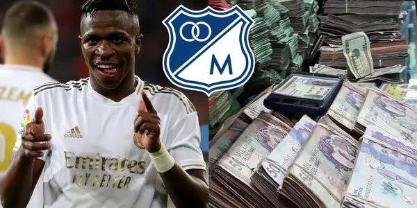Millonarios tiene a una nueva joya que ha sido llegada a comparar con Vinicius, el astro brasileño, y piensan hacer un gran negocio con él