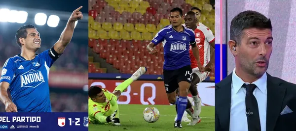Millonarios viene de ganar 2-1 ante Santa Fe en el estadio El Campín