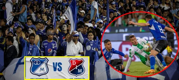 Millonarios viene de perder la gran final de la Copa Colombia ante Atlético Nacional