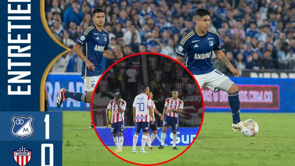 Millonarios vs Junior- Fotos: Redes Millonarios y Zona Cero