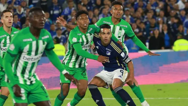 Millonarios vs Nacional Foto: Futbolred