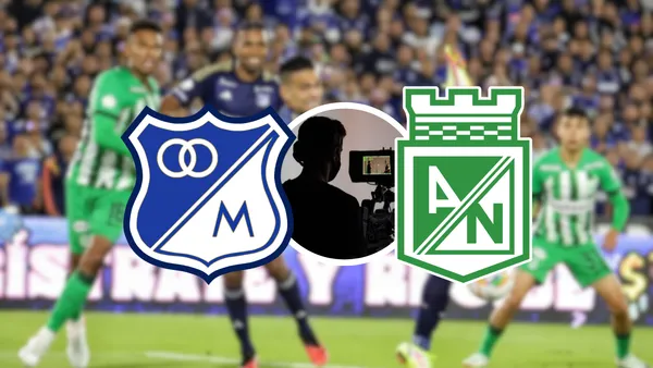 Millonarios vs Nacional Foto: Futbolred y Escudoteca