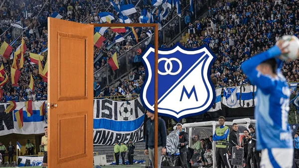 Millonarios ya empezó a mover fichas y surge la duda: ¿Seguirá Falcao? Foto: Escudoteca, MFC y Pexels