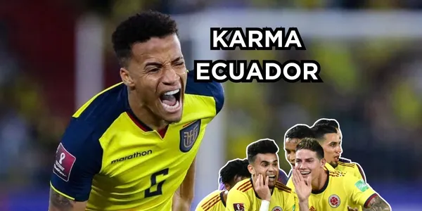 Mira como le pego el karma a la Selección Ecuador.